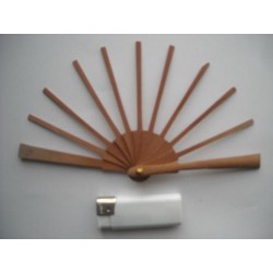 Varillas  abanico Peral 3 x 9 cms