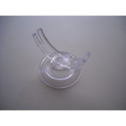 soporte abanico transparente