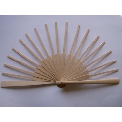 Varillas de abanico 7.5 x 17 cms.