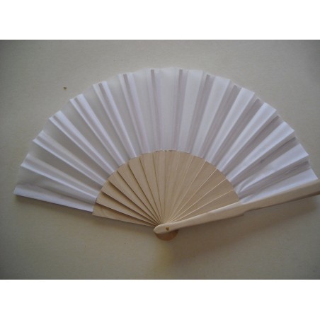 abanicos blancos