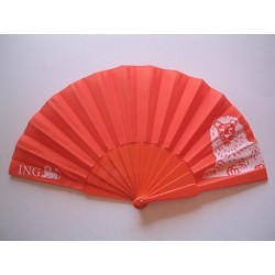 Abanico plastico impreso
